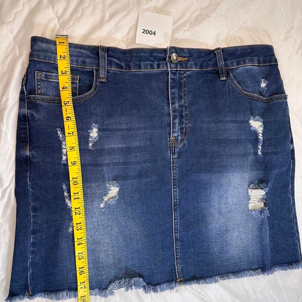 Unbranded Women's Blue and Navy Skirt